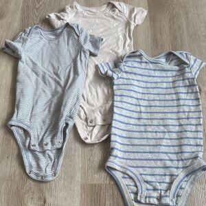 Carter's Soft Gray Baby Onesie
